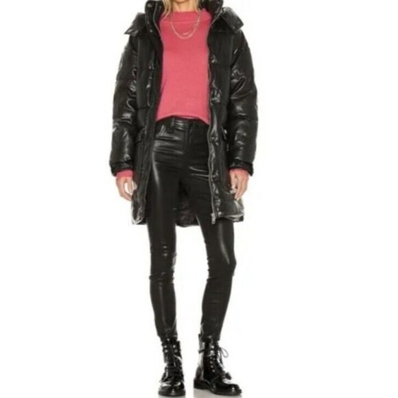 ONE GREY DAY Womens Jazz Pullover Distressed Mock Neck Sweater Pink XS​​​​ - Picture 4 of 11